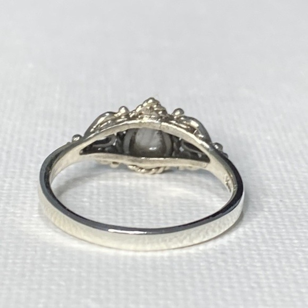 Sterling Silver Genuine Gemstone Ring Size 7.25 NWOT - Picture 3 of 6
